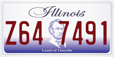 IL license plate Z647491