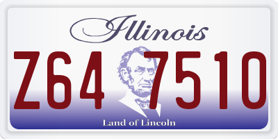 IL license plate Z647510