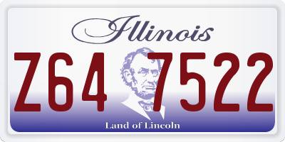 IL license plate Z647522