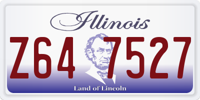 IL license plate Z647527