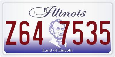 IL license plate Z647535