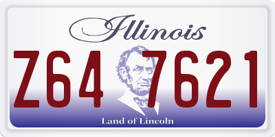 IL license plate Z647621