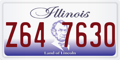 IL license plate Z647630