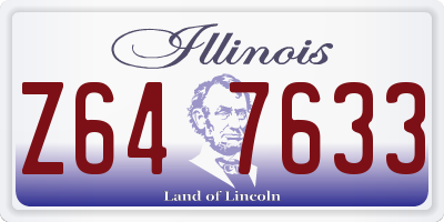 IL license plate Z647633