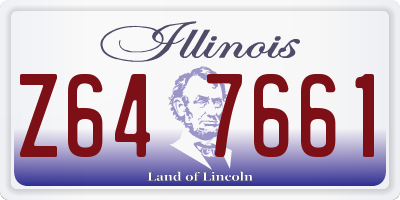 IL license plate Z647661