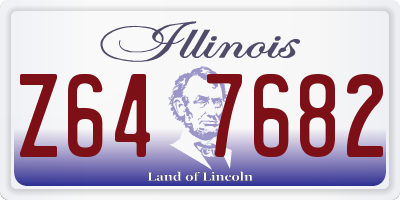 IL license plate Z647682