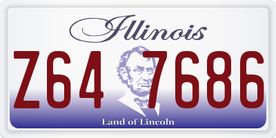 IL license plate Z647686