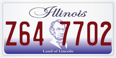 IL license plate Z647702