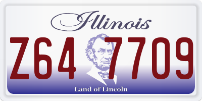 IL license plate Z647709