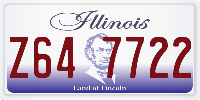IL license plate Z647722