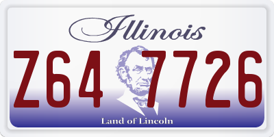 IL license plate Z647726