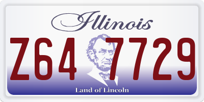 IL license plate Z647729