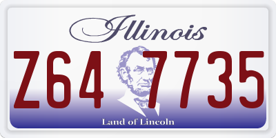 IL license plate Z647735