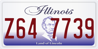 IL license plate Z647739