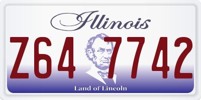 IL license plate Z647742