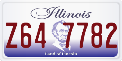 IL license plate Z647782