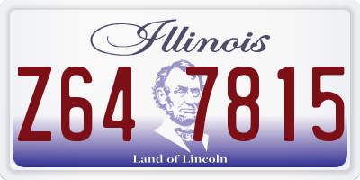 IL license plate Z647815