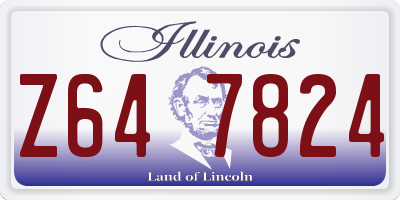 IL license plate Z647824