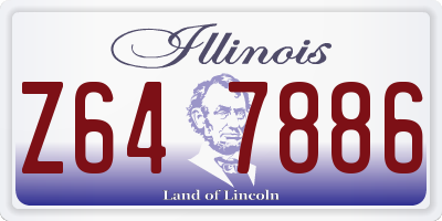IL license plate Z647886