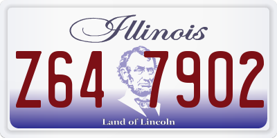 IL license plate Z647902