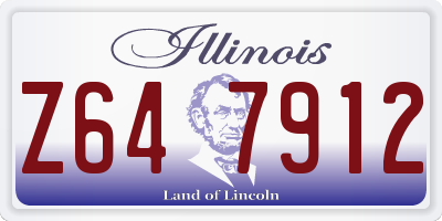 IL license plate Z647912