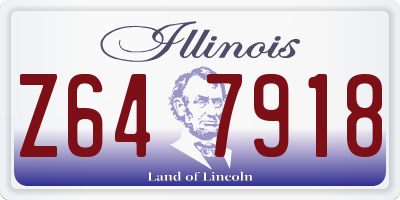 IL license plate Z647918