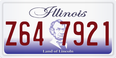 IL license plate Z647921