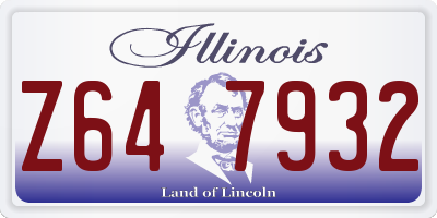 IL license plate Z647932