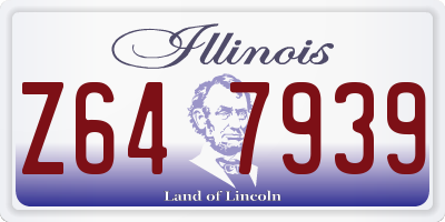 IL license plate Z647939
