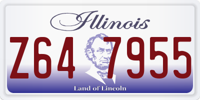 IL license plate Z647955