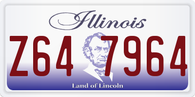 IL license plate Z647964