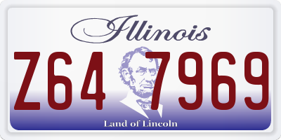 IL license plate Z647969