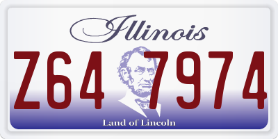 IL license plate Z647974