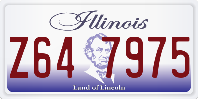 IL license plate Z647975