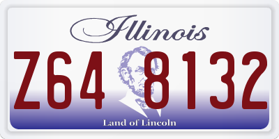 IL license plate Z648132