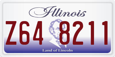 IL license plate Z648211