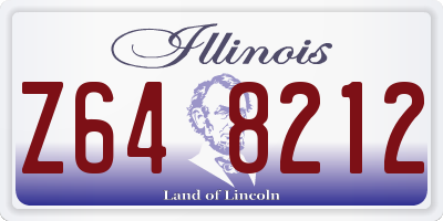 IL license plate Z648212