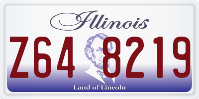 IL license plate Z648219