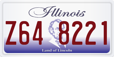 IL license plate Z648221