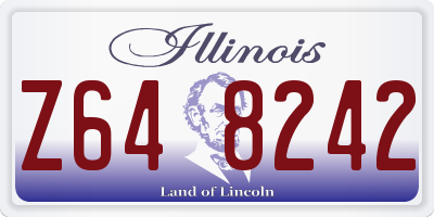 IL license plate Z648242