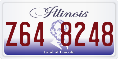IL license plate Z648248