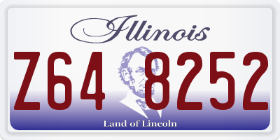 IL license plate Z648252