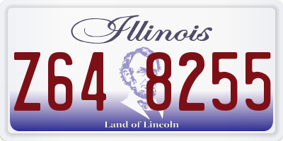 IL license plate Z648255