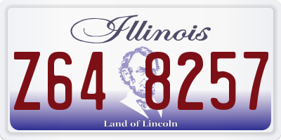 IL license plate Z648257