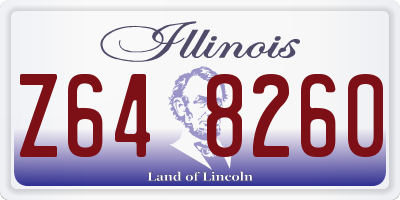 IL license plate Z648260