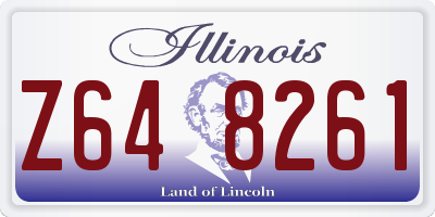 IL license plate Z648261