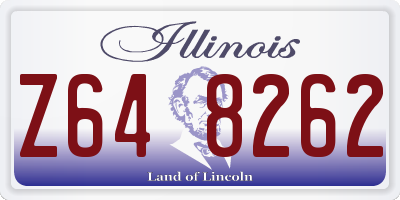 IL license plate Z648262