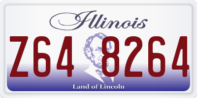 IL license plate Z648264
