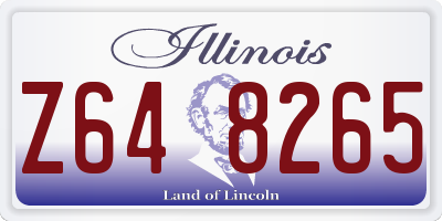 IL license plate Z648265