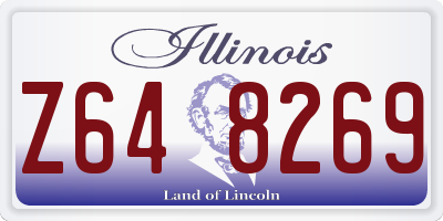 IL license plate Z648269